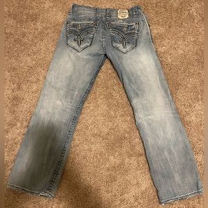 Mens Rock Revival Jeans Size 32x30